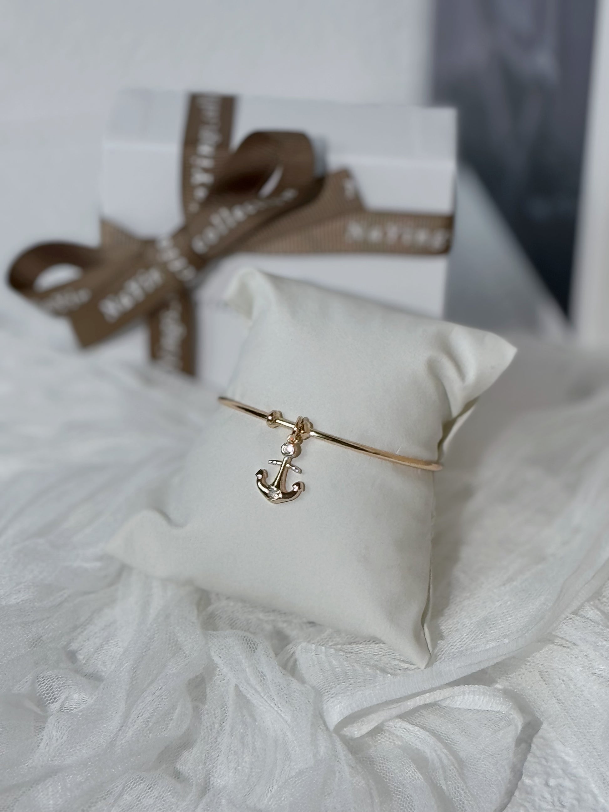 Sailor Ferra Adjustable Bangle in Gold