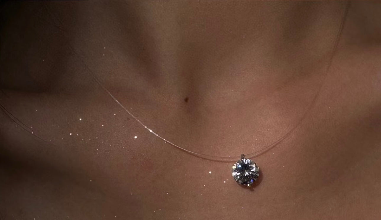 Mermaid Tears Diamond Necklace