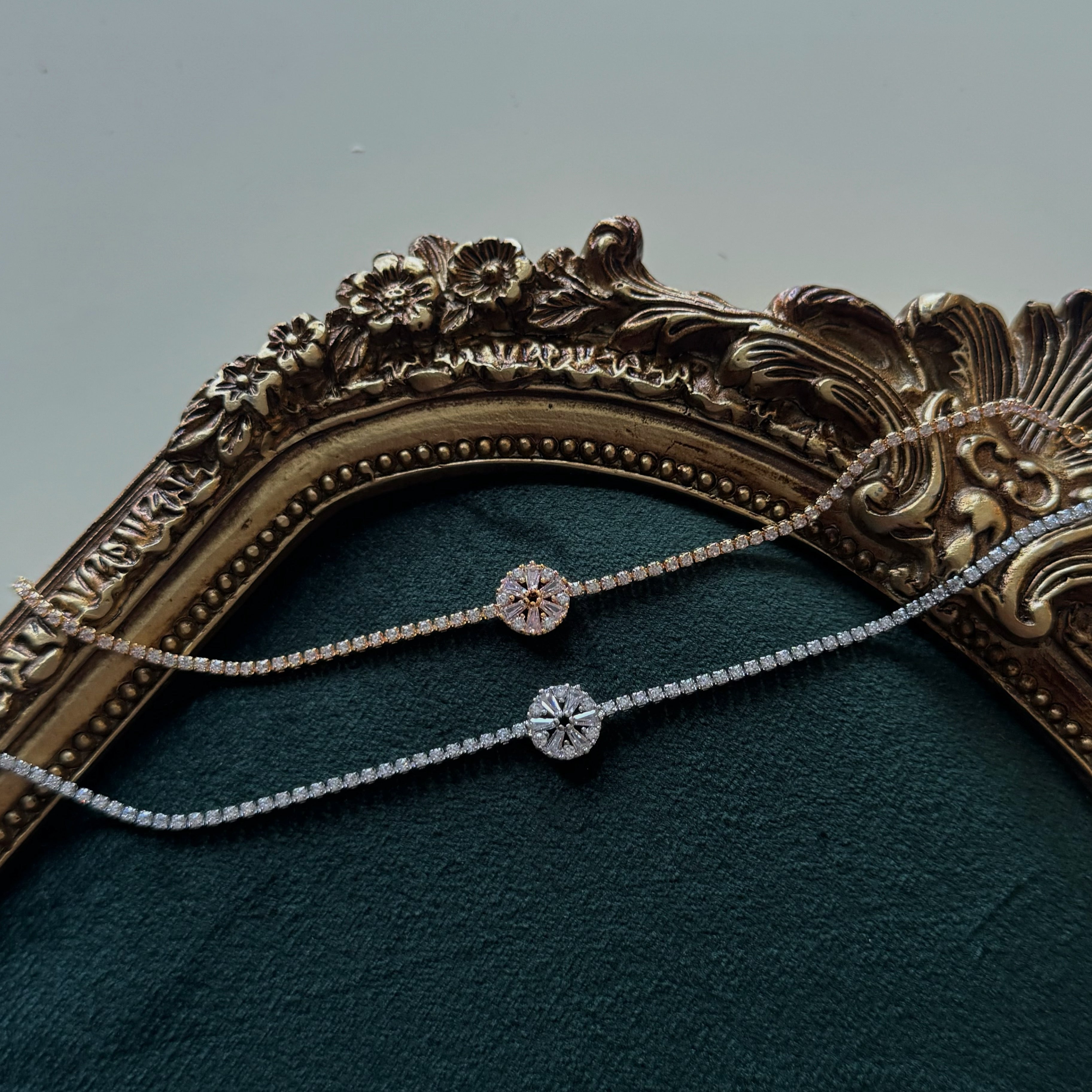 Snowflake Tennis Bracelet